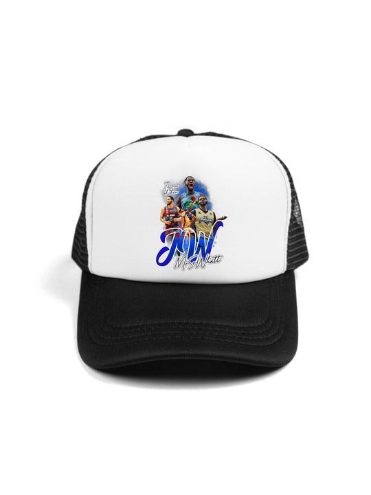 Jordan Washington Initials Trucker Hat