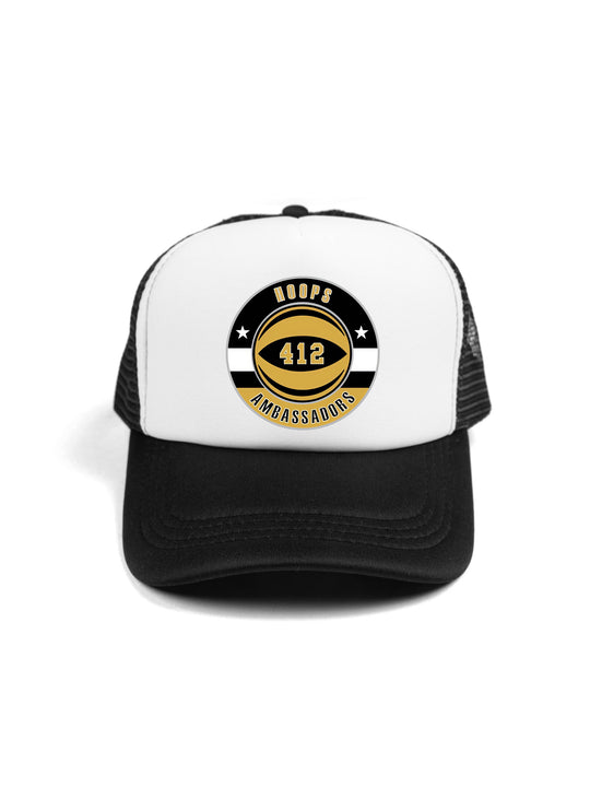 412 Hoops Ambassadors Logo Trucker Hat