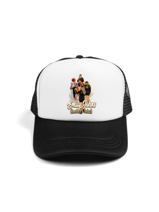 Emily Johns Collage Trucker Hat