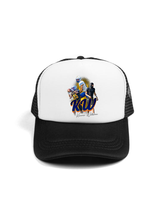 Kamren Wilkerson Initials Trucker Hat