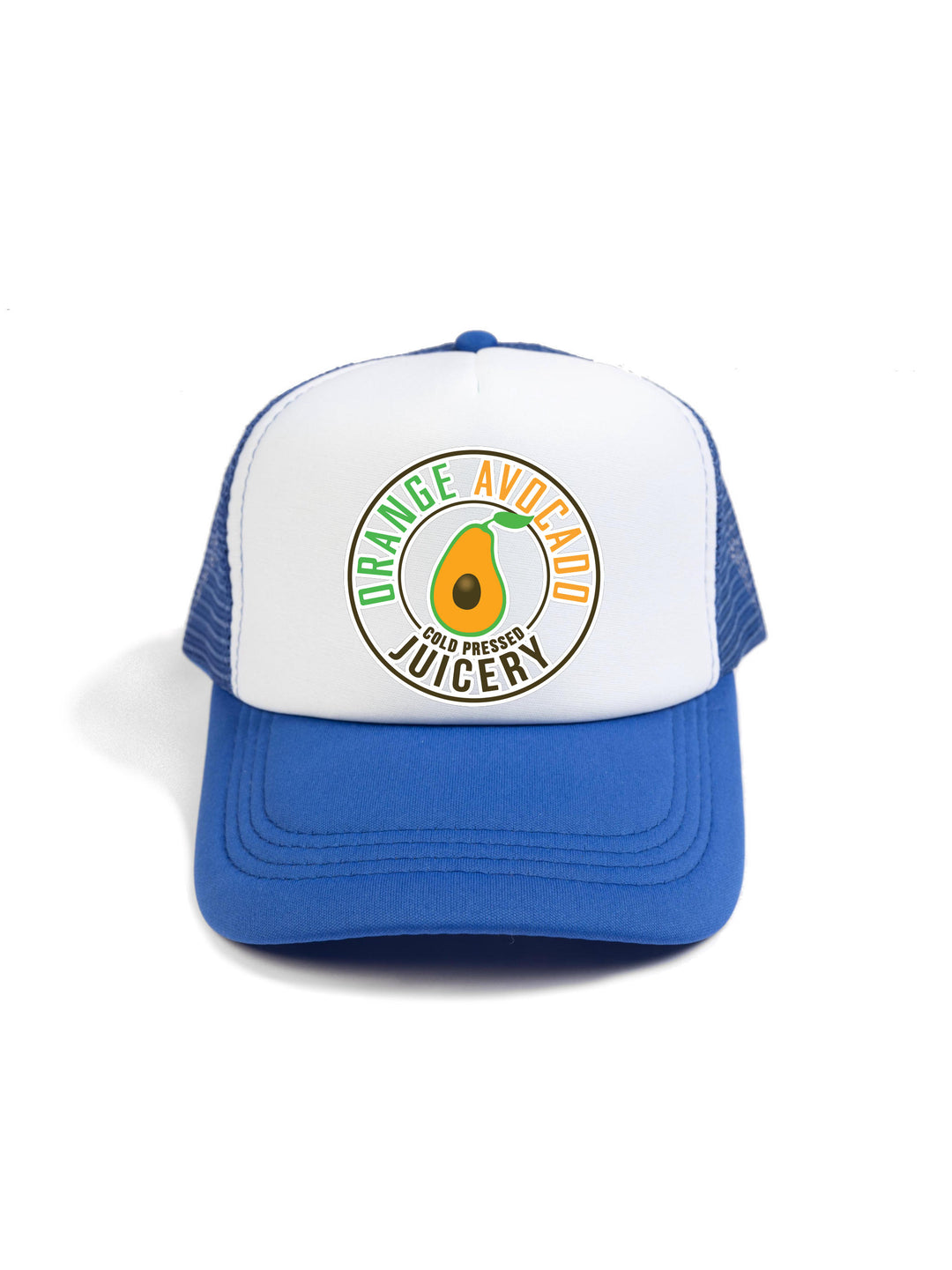 Orange Avocado Pittsburgh Logo Trucker Hat