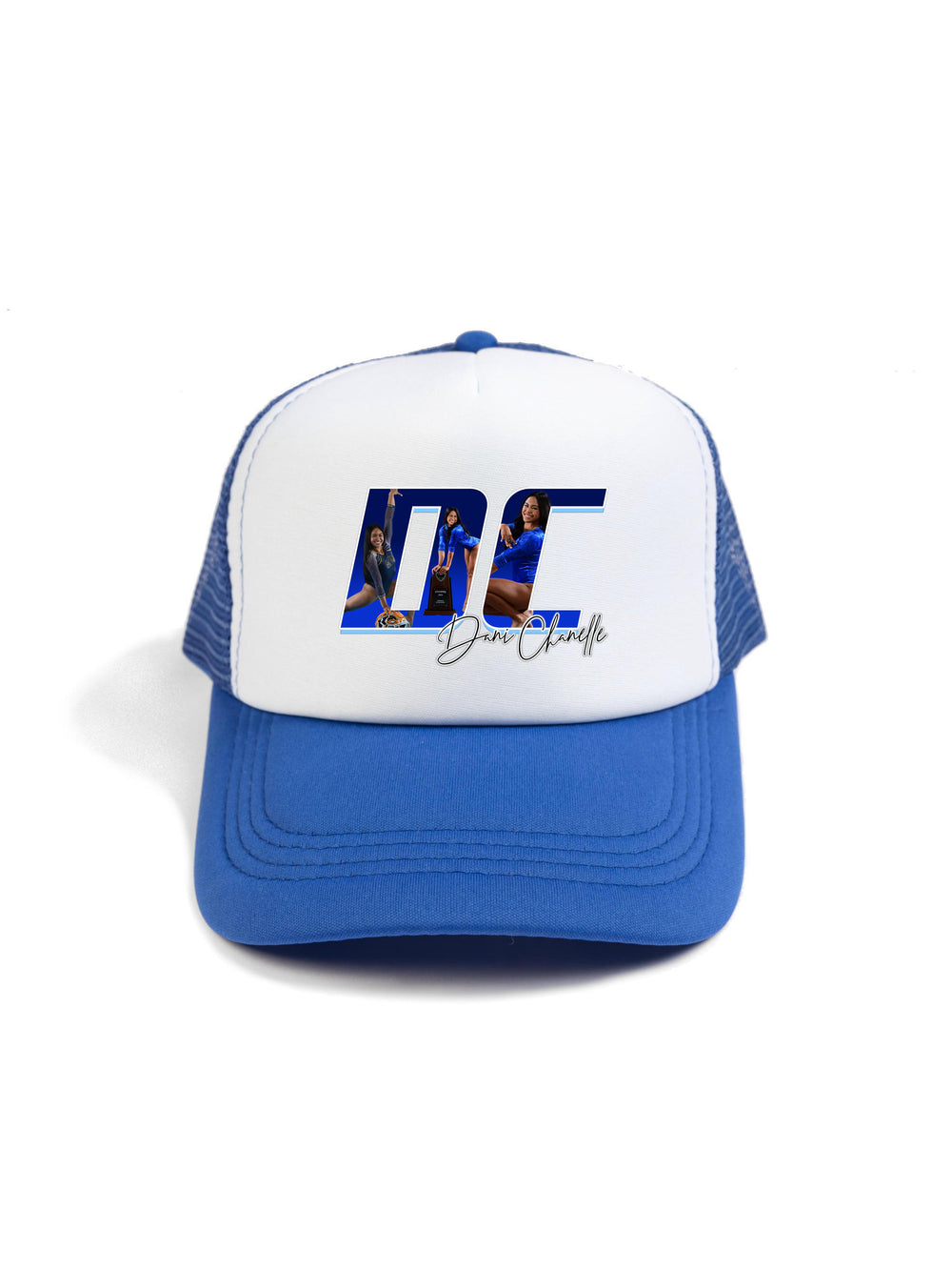 Dani Chanelle Initials Trucker Hat