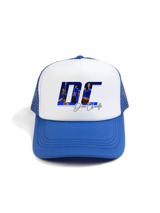 Dani Chanelle Initials Trucker Hat