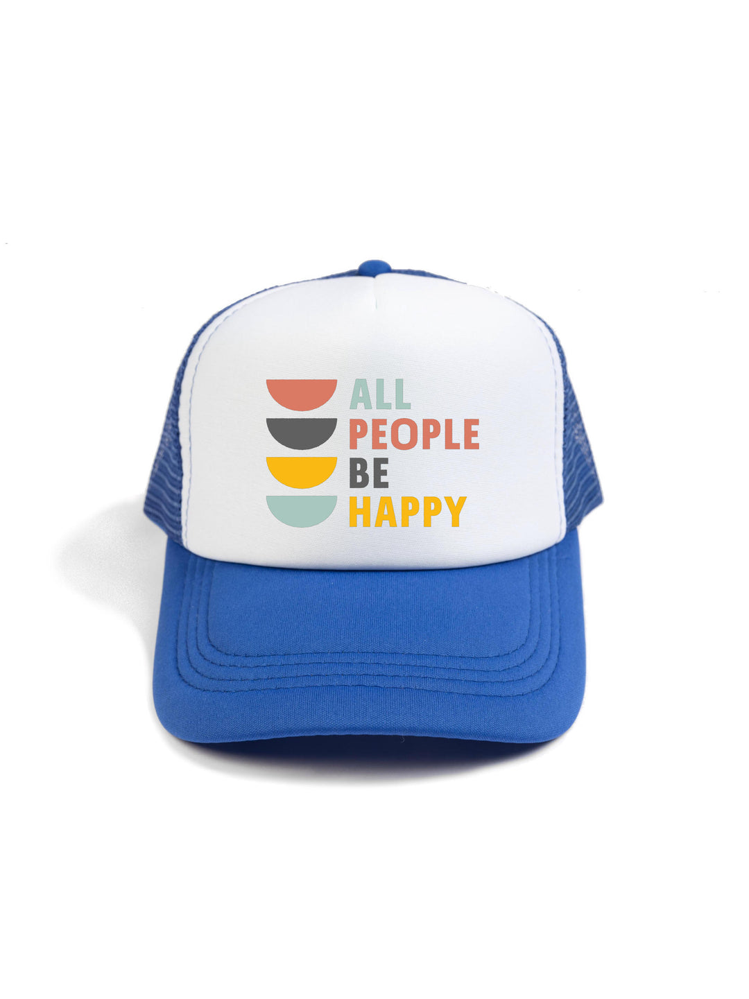 All People Be Happy Logo Trucker Hat