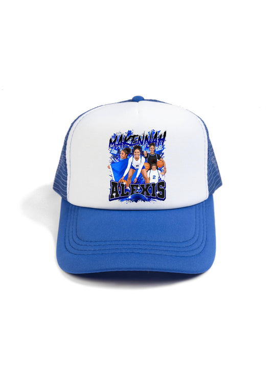 Makennah Alexis Collage Trucker Hat