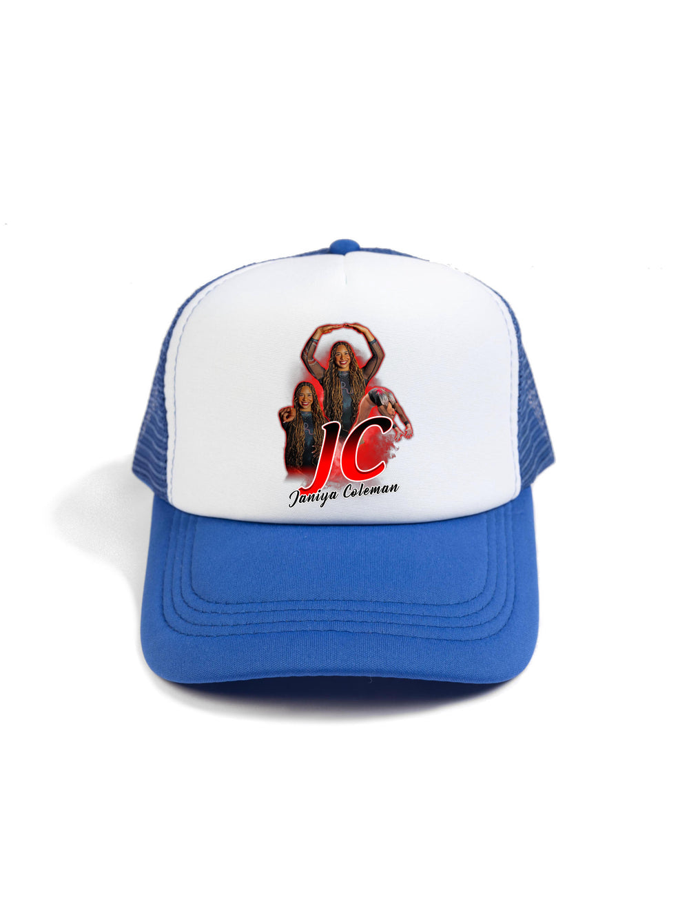 Janiya Coleman Initials Trucker Hat