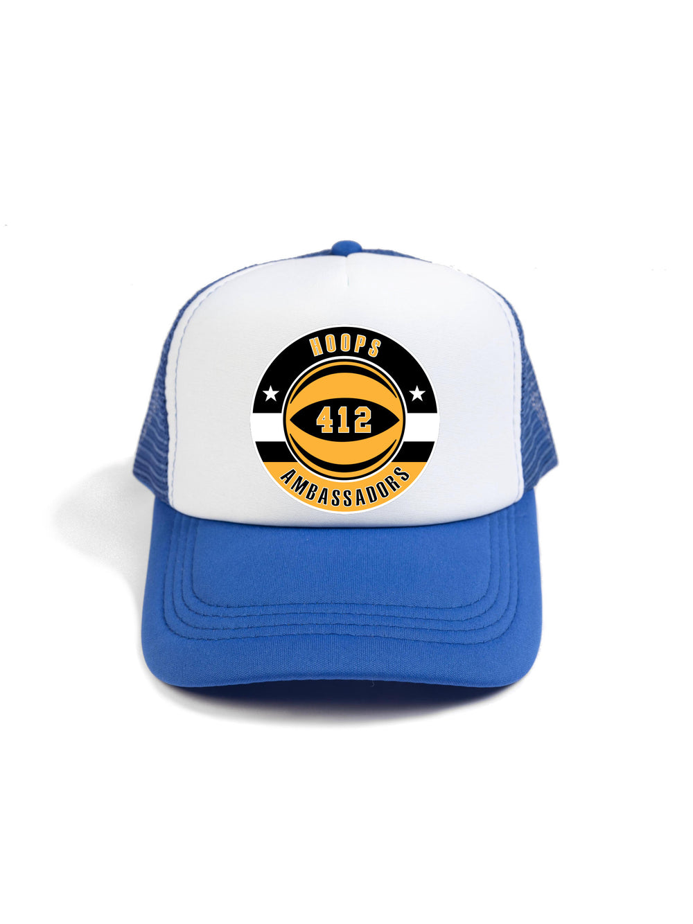 Hoops Circle Logo Vector Trucker Hat