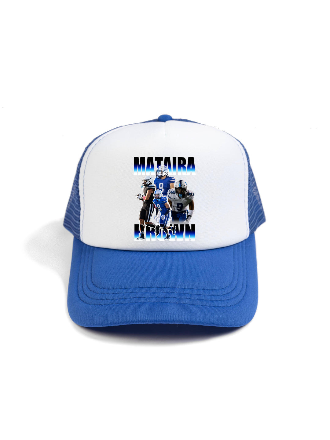 Mataira Brown Collage Trucker Hat