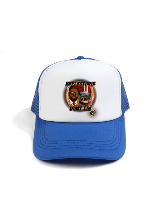 Reflections Dont Lie Trucker Hat