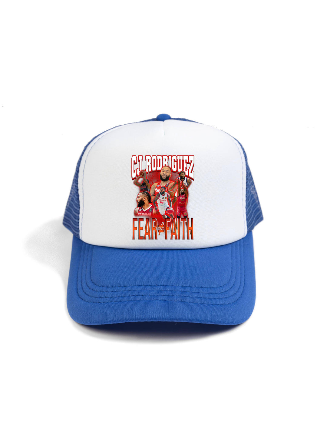 CJ Rodriguez Collage Trucker Hat