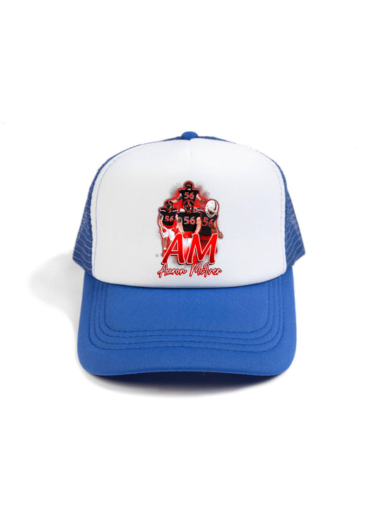 Aaron McIver Collage Trucker Hat