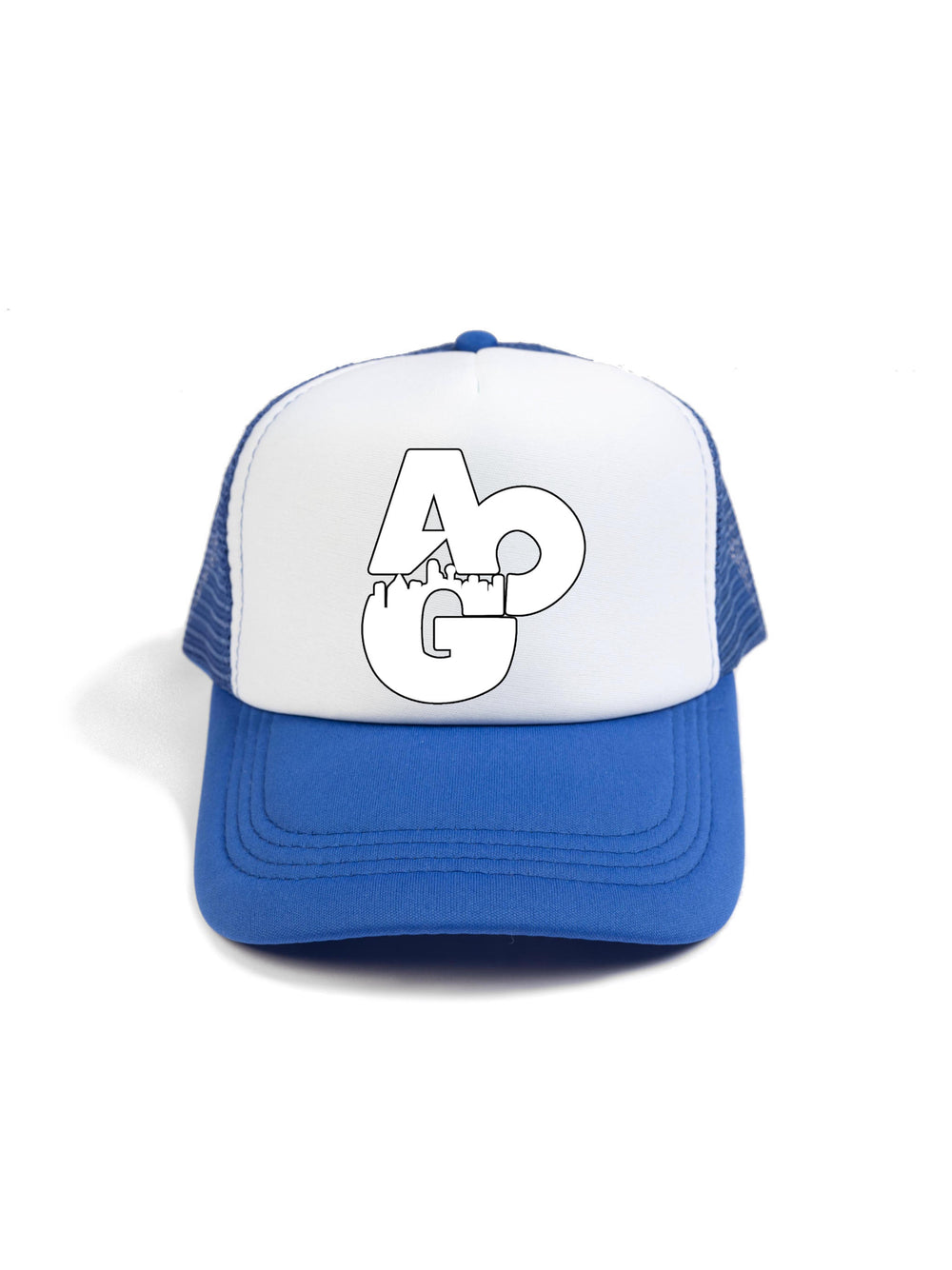 A3G White Trucker Hat