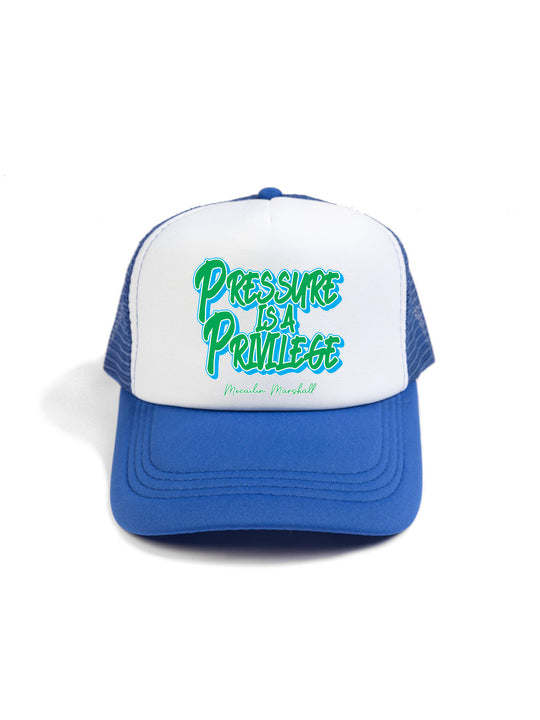 Mecailin Marshall Slogan Trucker Hat
