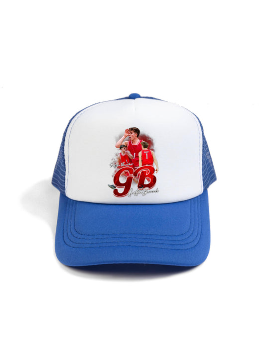 Griffin Barrouk Initials Trucker Hat