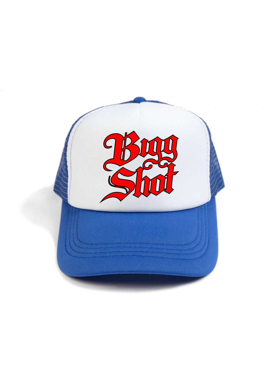Bigg Shot Logo Dark Trucker Hat