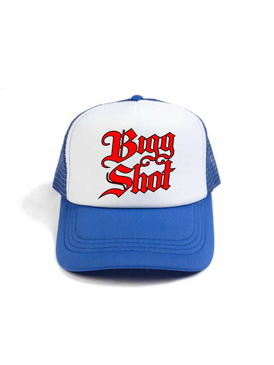 Bigg Shot Logo Dark Trucker Hat