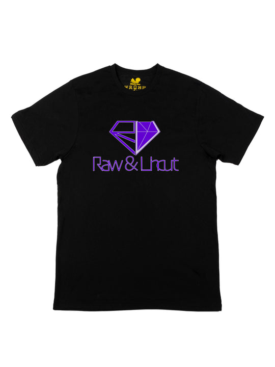 Raw and Uncut Purple Unisex T-Shirt