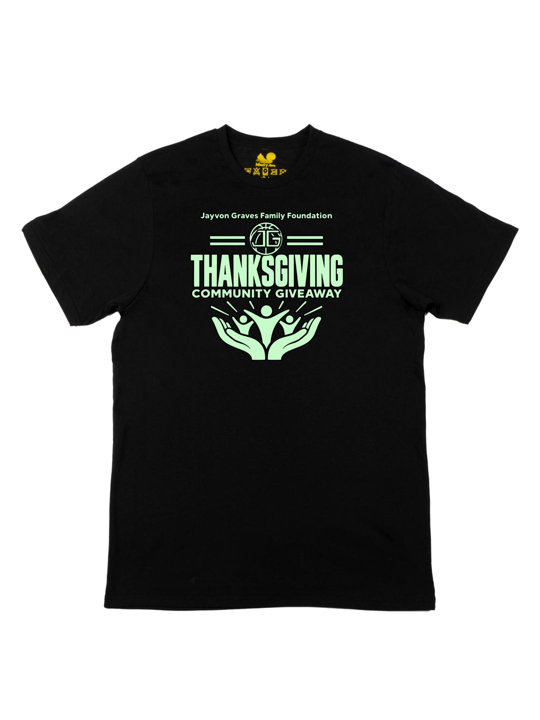 Jayvon Graves Family Foundation Thanks Giving Community Giveaway Unisex T-Shirt