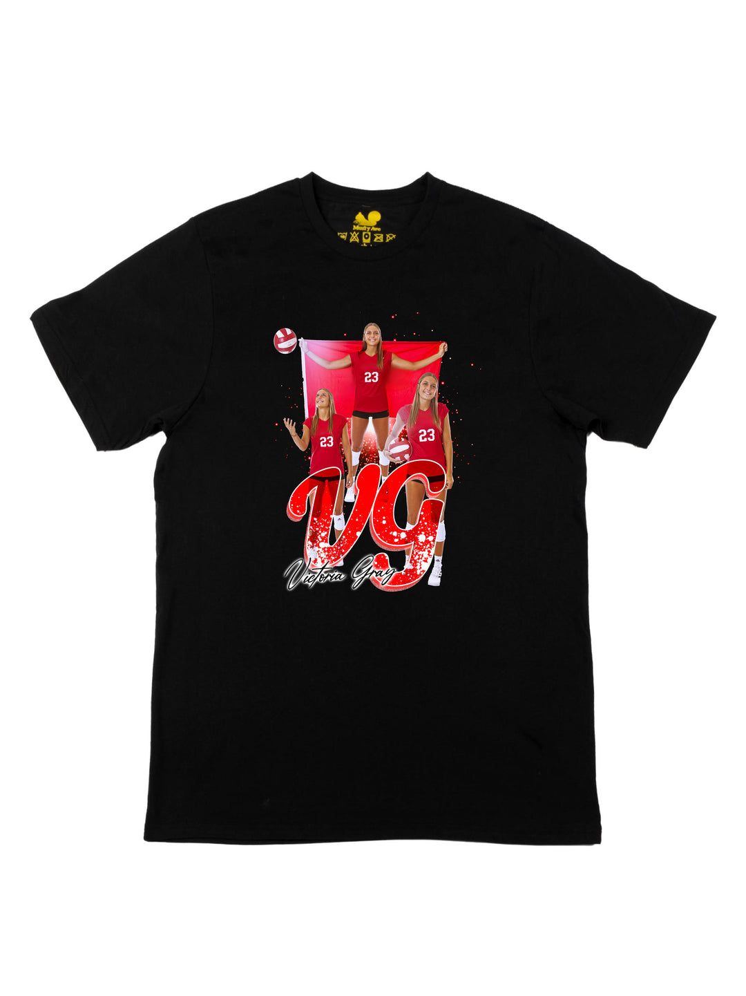 Victoria Gray Initials Unisex T-Shirt