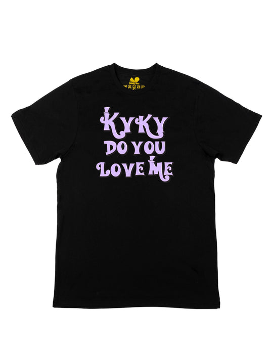 kyky do you love me purple Unisex T-Shirt