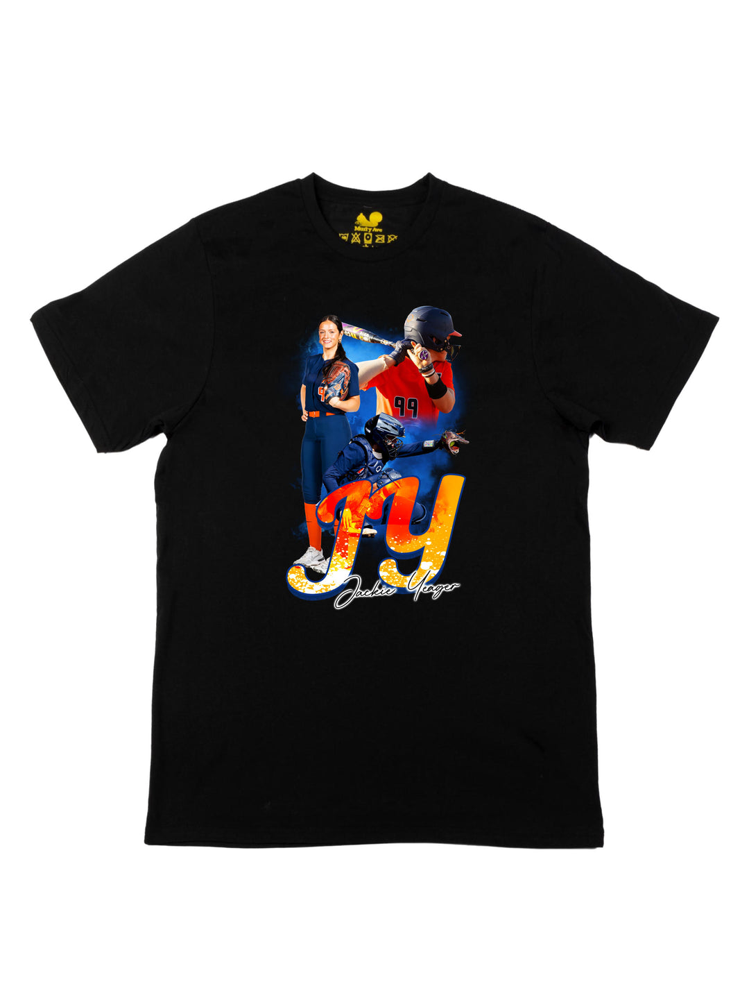 Jackie Yeager Initials Unisex T-Shirt