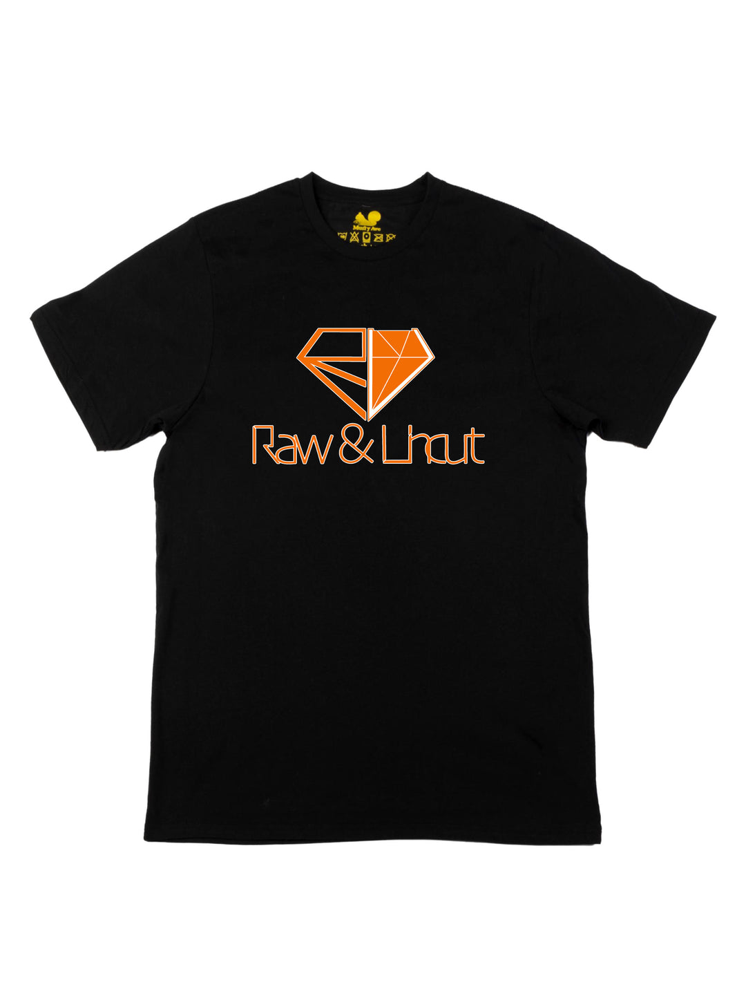 Raw and Uncut Orange Unisex T-Shirt