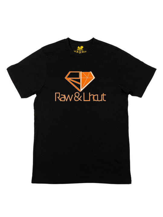 Raw and Uncut Orange Unisex T-Shirt