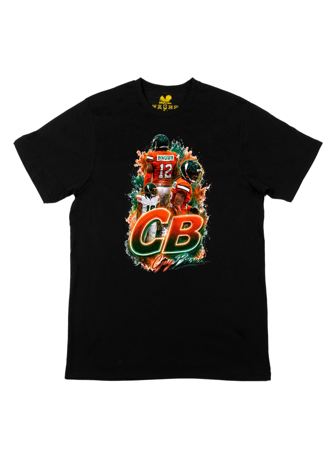 Cjay Brown Initials Unisex T-Shirt