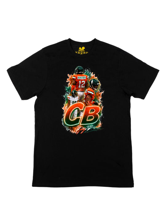 Cjay Brown Initials Unisex T-Shirt