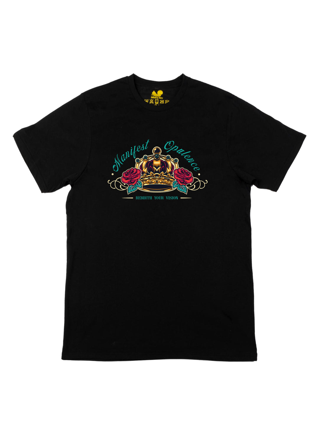 Manifest Opulence Gold Crown Unisex T-Shirt