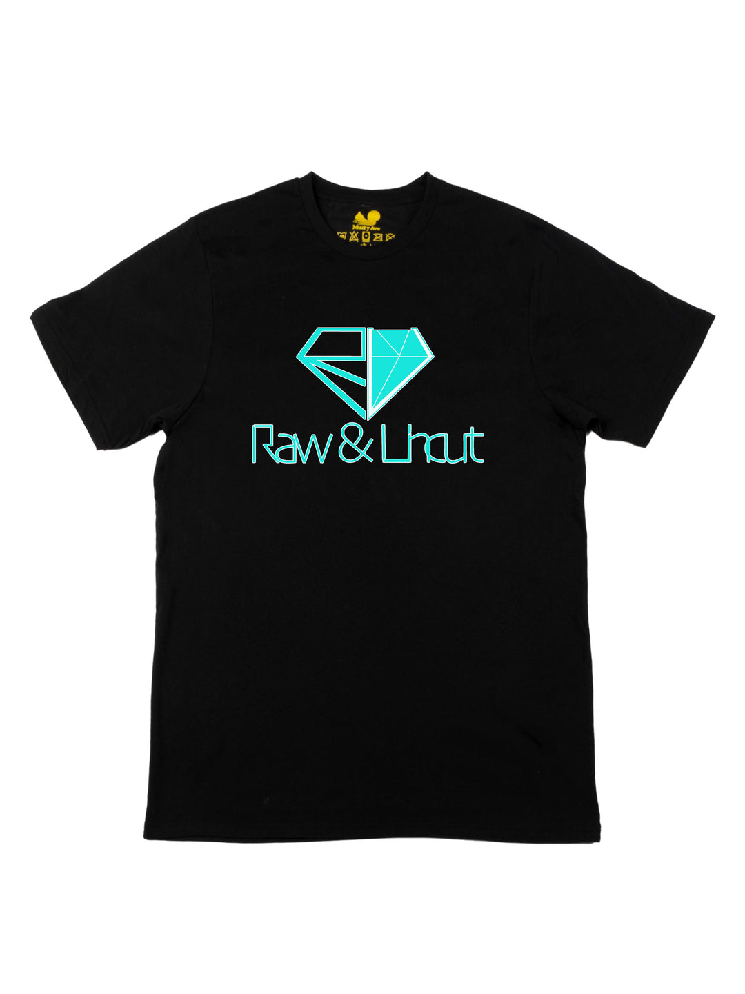Raw and Uncut Teal Unisex T-Shirt