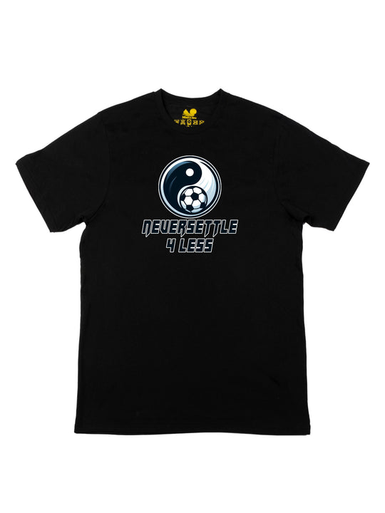 Never Settle 4 Less Logo Unisex T-Shirt