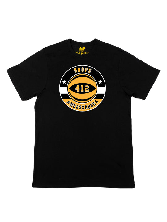 Hoops Circle Logo Vector Unisex T-Shirt