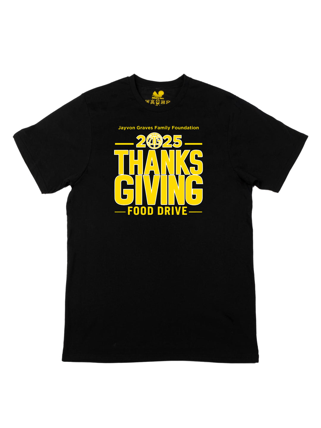 Jayvon Graves Foundation 2025 Thanks Giving Yellow R Unisex T-Shirt