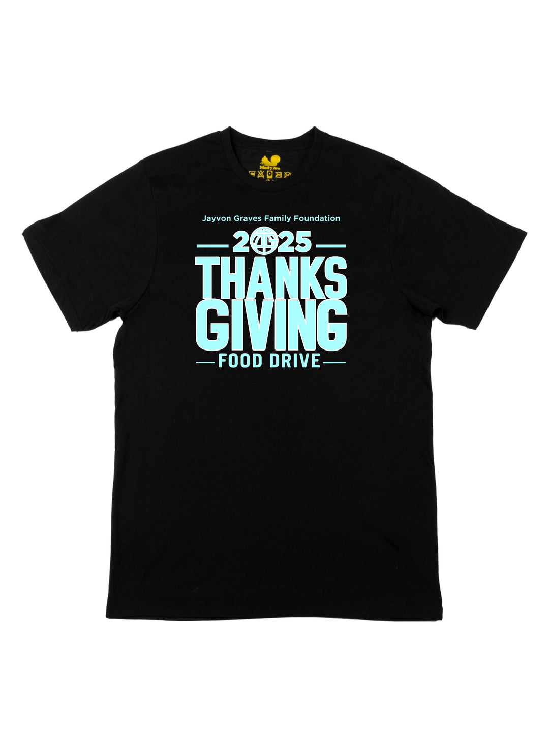 Jayvon Graves Foundation 2025 Thanks Giving Blue R Unisex T-Shirt
