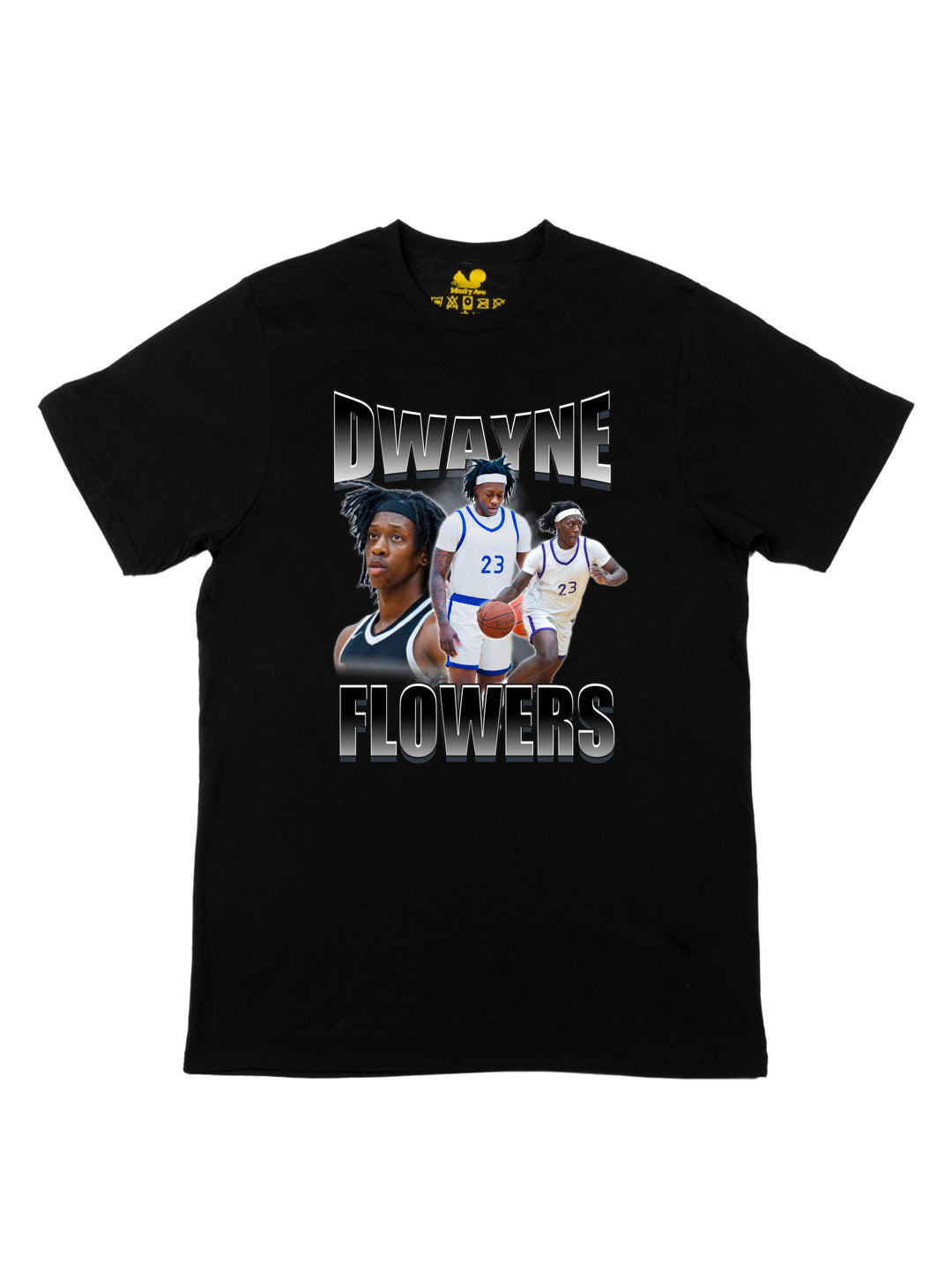 Dwayne Flowers Collage Unisex T-Shirt