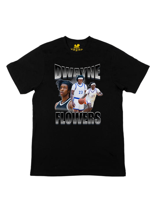 Dwayne Flowers Collage Unisex T-Shirt