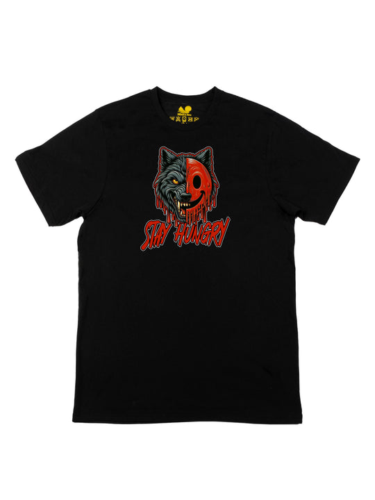 Stay Hungry Wolf Unisex T-Shirt