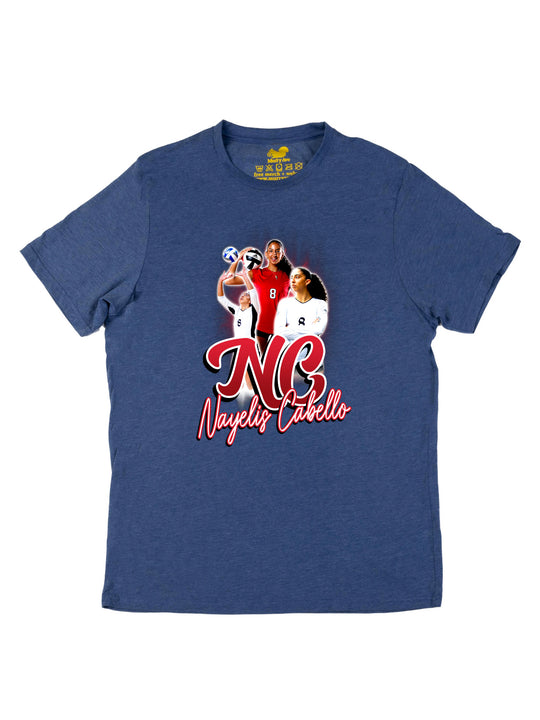 Nayelis Cabello Initials Unisex T-Shirt