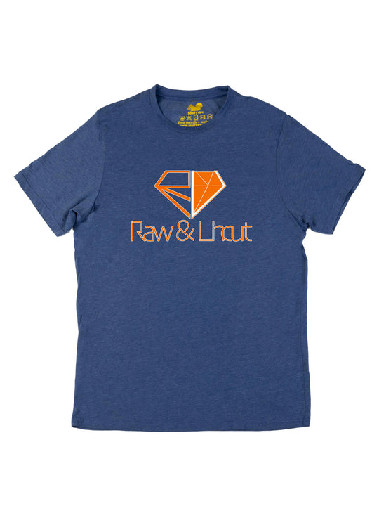 Raw and Uncut Orange Unisex T-Shirt