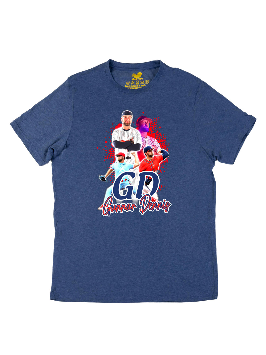 Gunnar Dennis Initials Unisex T-Shirt