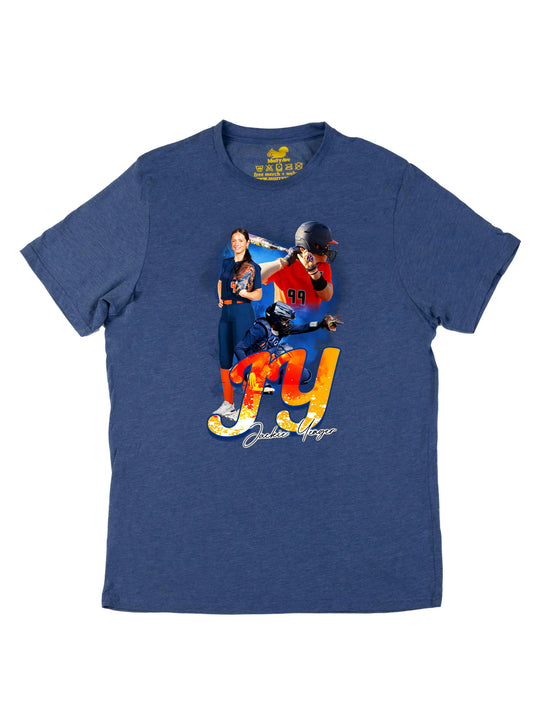 Jackie Yeager Initials Unisex T-Shirt
