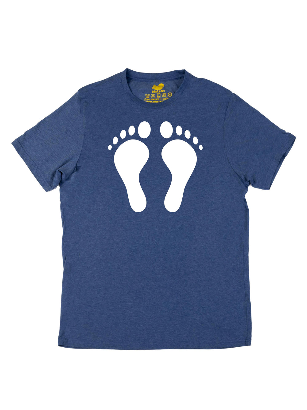 KP Footprint White Unisex T-Shirt