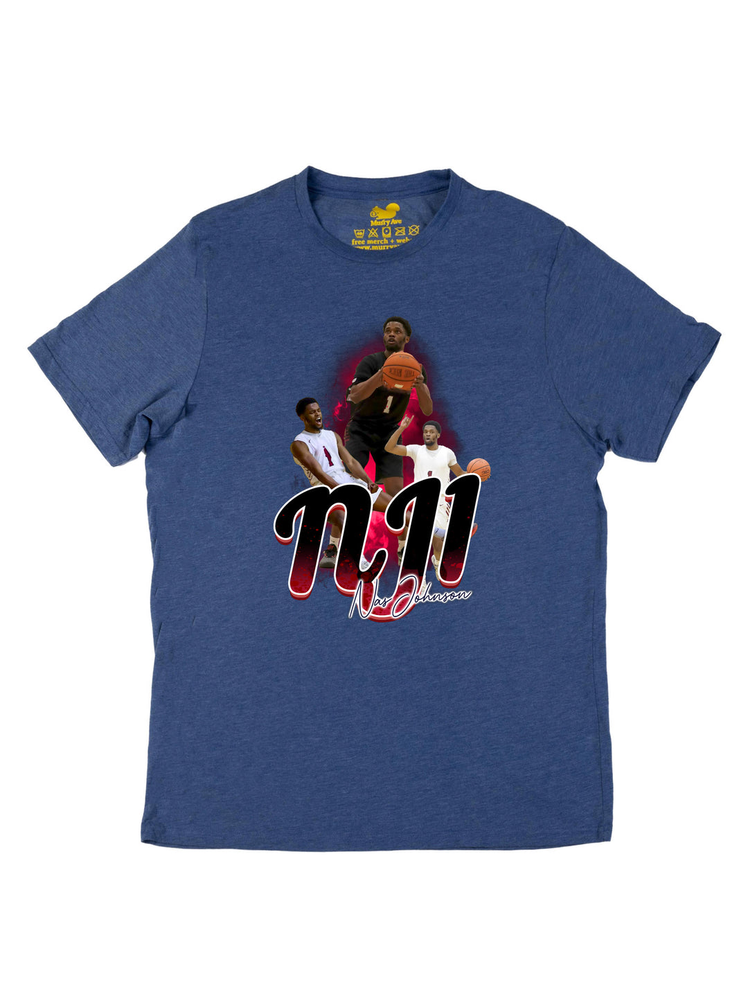 Nas Johnson Initials Unisex T-Shirt