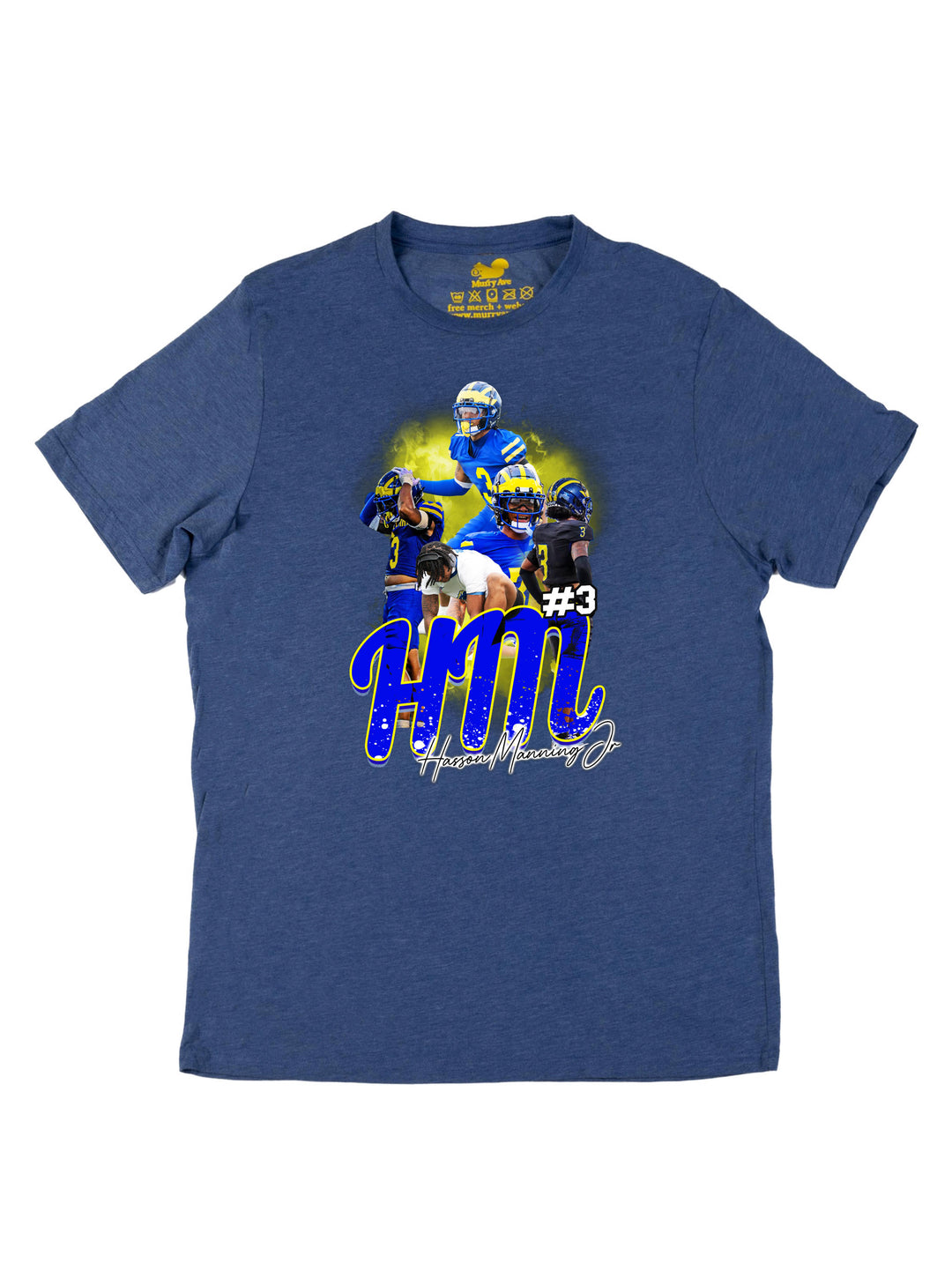 Hasson Manning Jr Initials Unisex T-Shirt