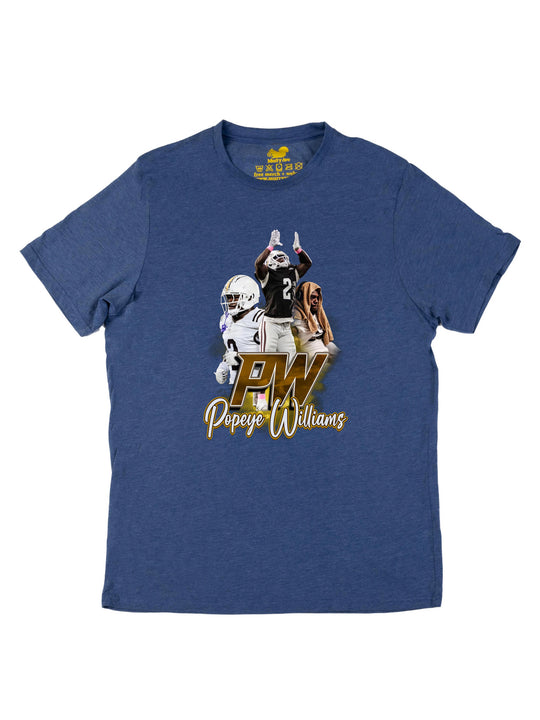 Popeye Williams Initials Unisex T-Shirt