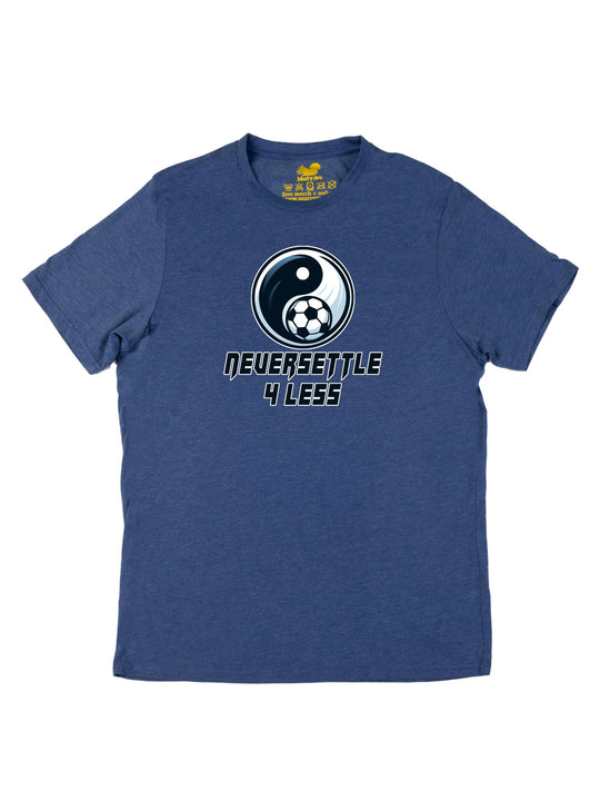 Never Settle 4 Less Logo Unisex T-Shirt