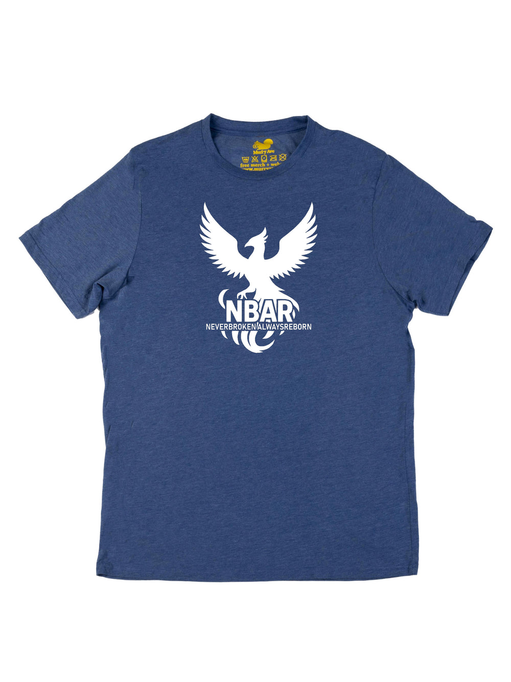 NBAR Logo White Unisex T-Shirt