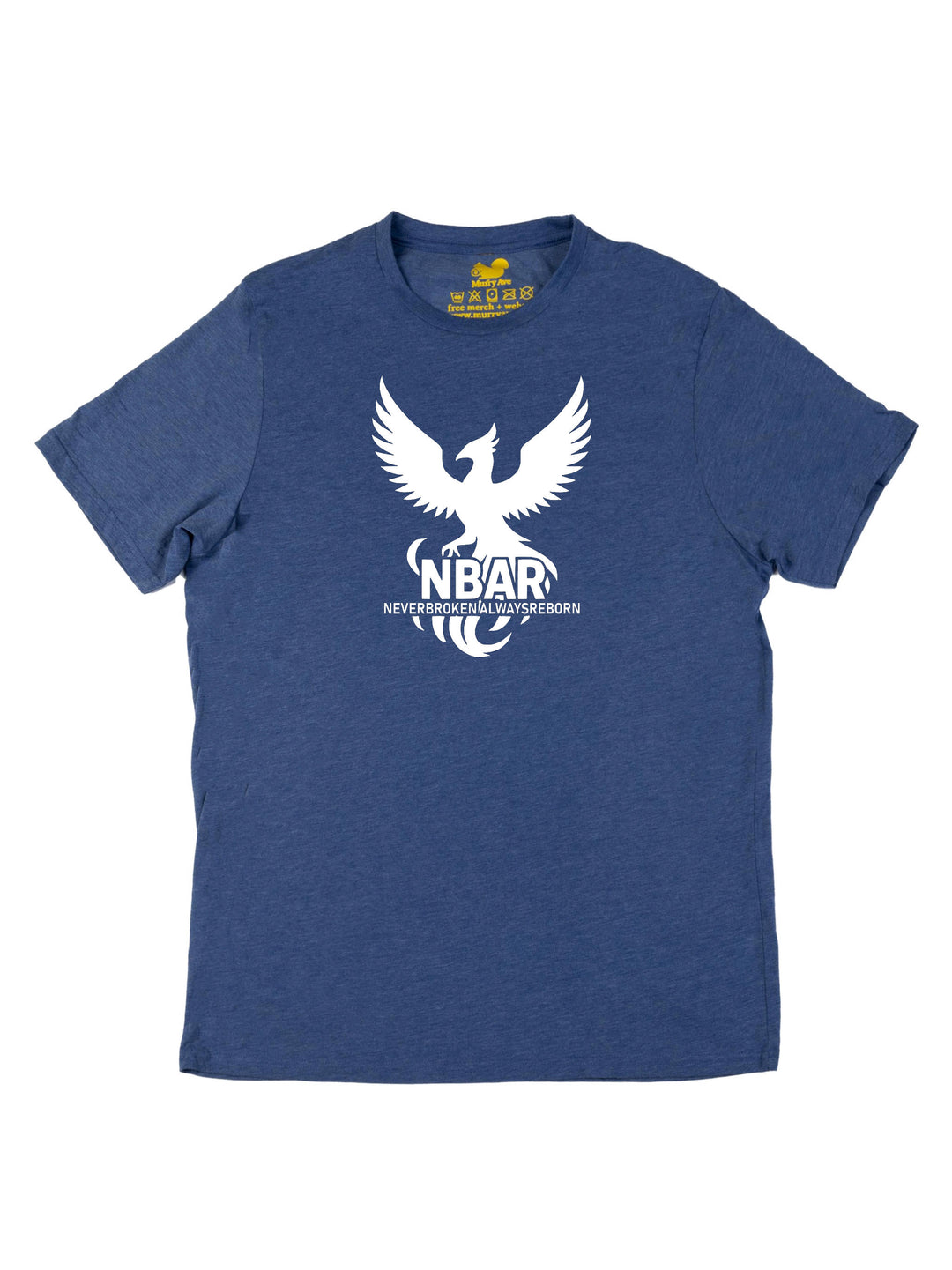 NBAR Logo White Unisex T-Shirt