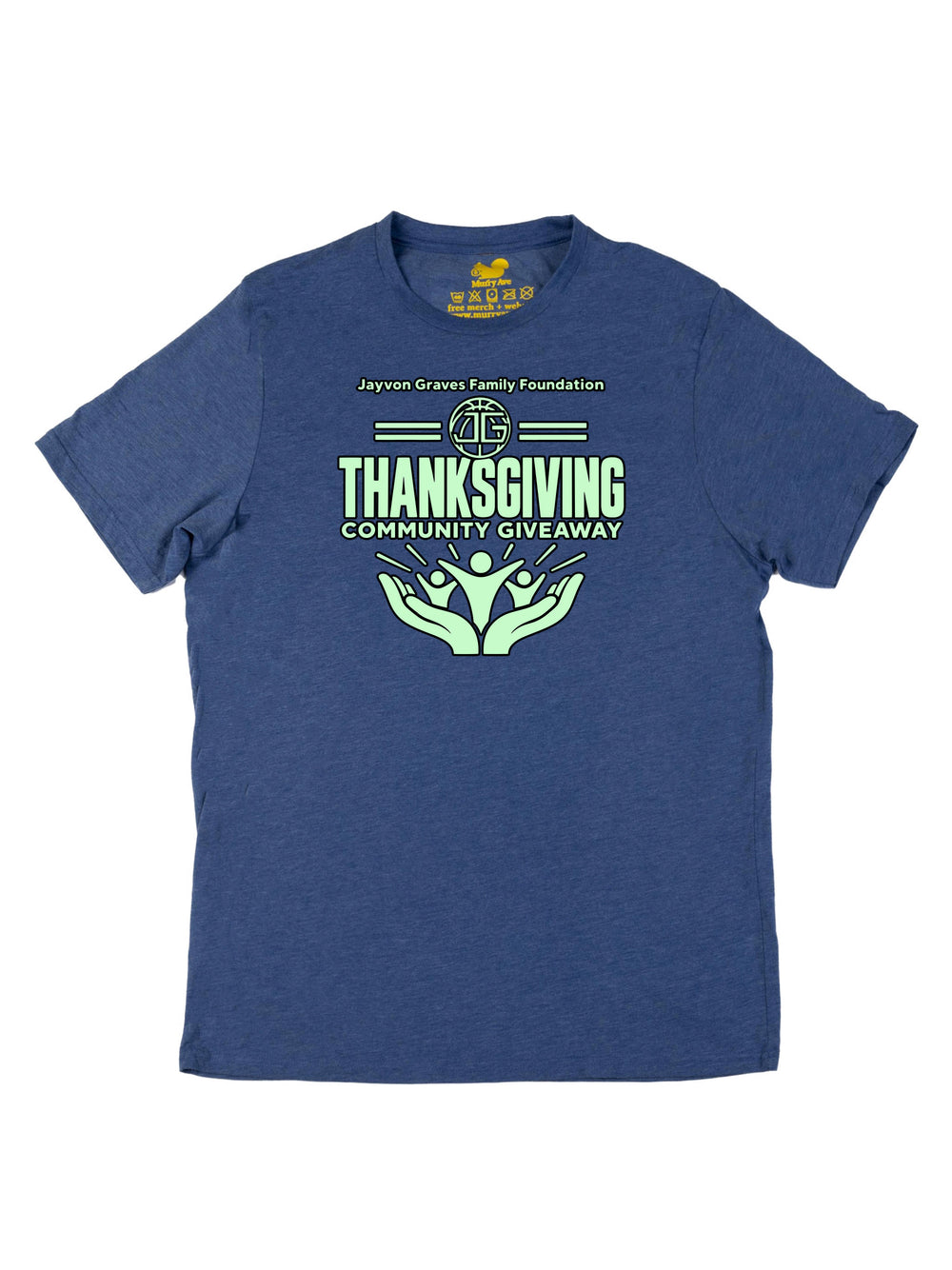Jayvon Graves Family Foundation Thanks Giving Community Giveaway Unisex T-Shirt